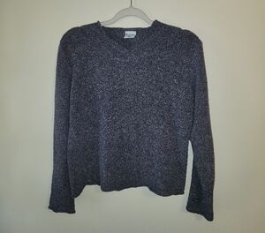 Columbia Women's Charcoal V-Neck Sweater